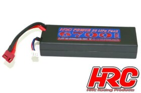 HRC Akku LiPo 2S 7.4V 6700mAh 50C RC Car Hard Case Ultra...