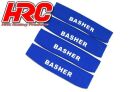 HRC Tuningteile 1/10 Off Road Dämpfersocken 90x25-30mm blau (1 Paar) / HRC28056BL