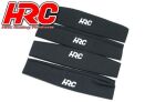 HRC Tuningteile 1/10 Off Road Dämpfersocken 110x25-30mm Schwarz (1 Paar) / HRC28057BK