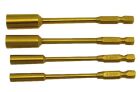 HRC Werkzeug HEX Werkzeugspitzensatz für elektrische Schraubenzieher Titanium coated 4.0/5.5/7.0/8.0 mm Sockets / HRC4054N