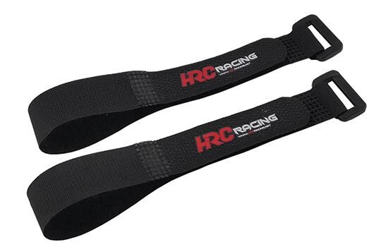 HRC Klettband mit Öse schwarz mit Logo 15x200mm / HRC5046A