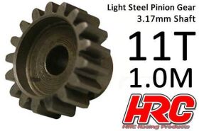 HRC Motorritzel 1.0M / 3.17mm Achse Stahl Leicht 11Z /...
