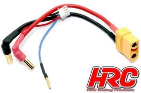 HRC Fahr & Ladekabel 5mm Gold Stecker zu XT90 &...