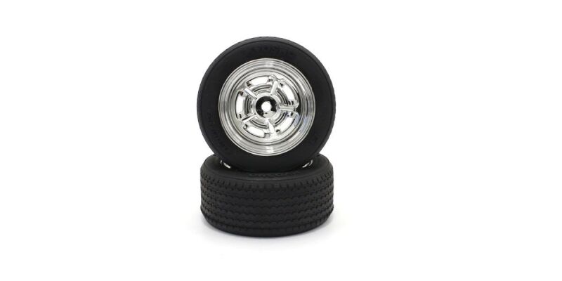 Kyosho Verklebte Reifen Rostyle Plate 1 1:10 Fazer 2.0 (2) / K.FATH703SMMKyosho