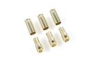 Castle Bullet Steckverbindung 5.5mm 3 St. Stecker + 3 St. Buchse / CC-CC Bullet 5.5mm