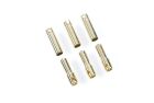 Castle Bullet Steckverbindung 4.0mm 3 St. Stecker + 3 St. Buchse / CC-CC Bullet 4mm