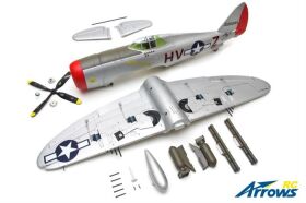 Arrows RC Warbird P-47 Thunderbolt 980mm PNP incl. Einziehfahrwerk / AS-AH001P