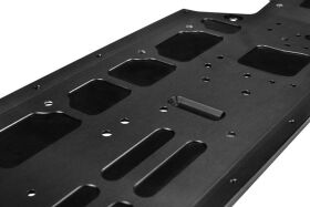 Team Corally Chassis LWB Swiss Made 7075 T6 3mm Hard Anodised Black Made In Italy / C-00180-678