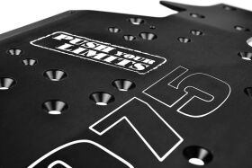 Team Corally Chassis LWB Swiss Made 7075 T6 3mm Hard Anodised Black Made In Italy / C-00180-678