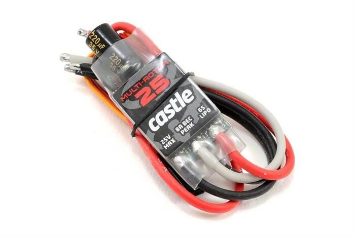 Castle Multi-Rotor 25 Brushless Multi-Rotor Regler 2-6S 25A SBec / CC-010-0136-00