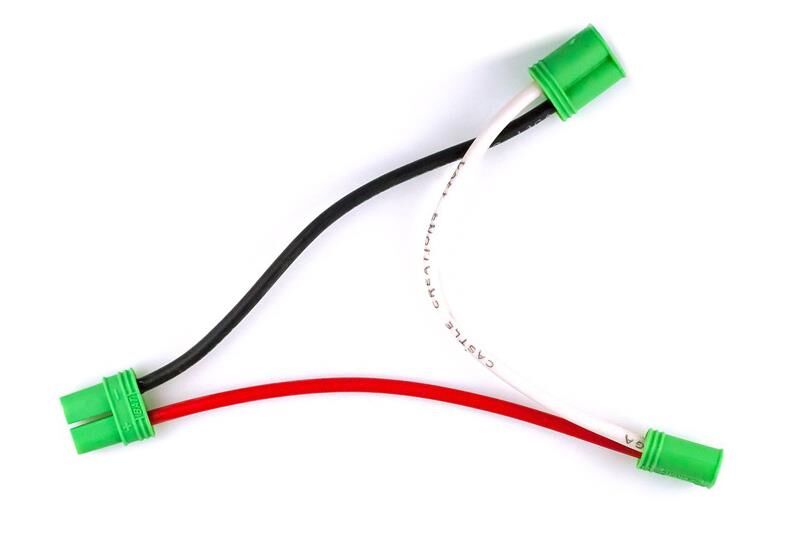 Castle Ultra V-Kabel Seriell Castle 4mm Steckverbindung mit umpolschutz / CC-011-0086-00