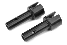 Team Corally Drive Axle Short Rear V2 SP2 EXH Steel 2 pcs...