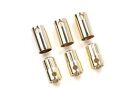 Castle Bullet Steckverbindung 8.0mm 3 St. Stecker + 3 St. Buchse / CC-CC Bullet 8.0mm