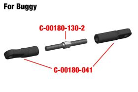 Team Corally Turnbuckle M5 50mm Spring Steel 2 pcs /...
