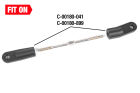 Team Corally Spurstange M5 92 mm Feder Stahl (2 Stück) / C-00180-143-2
