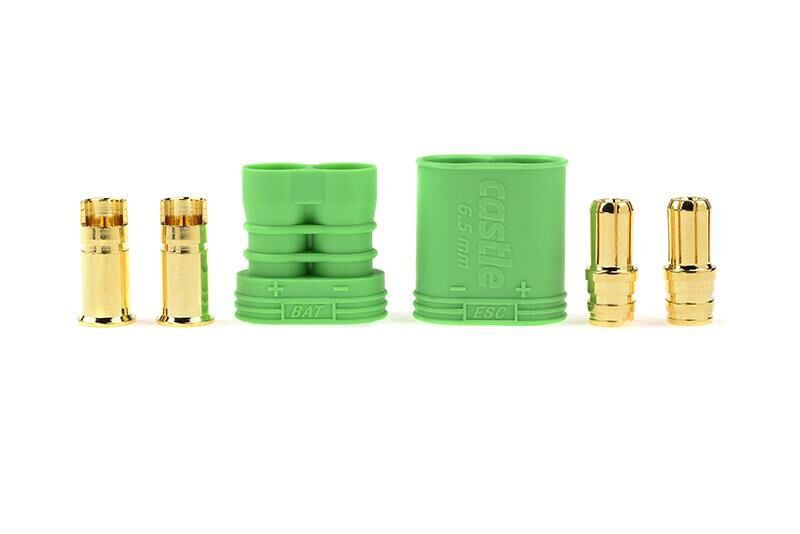 Castle CC CC Steckverbindung mit umpolschutz 6.5mm Satz Stecker und Buchse / CC-011-0053-00