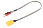 Revtec Charge Lead Pro "Banana 4mm" XT-90 Female 40 cm Flat silicone wire 14AWG / GF-1207-012-B