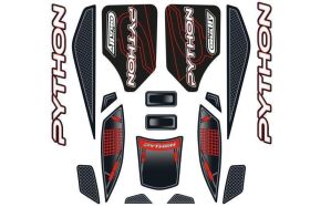 Team Corally Body Decal Sheet Python XP 6S 1 pc /...