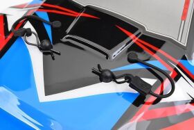 Team Corally Body Clip Retainer w/ Body clip Black 6 pcs...