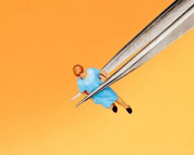 Krick Pinzettenset 5-fach sortiert Edelstahl Zipcase / 430432