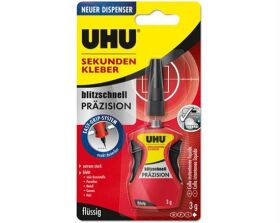 UHU Sekundenkleber blitzschnell PRÄZISION...