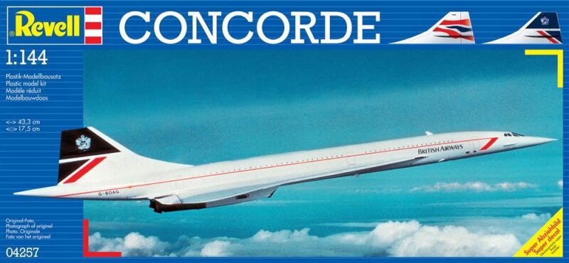 Revell Modellbausatz Concorde / 04257