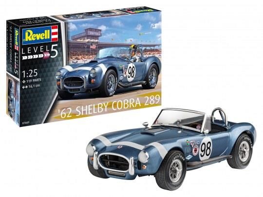 Revell Modellbausatz 62 Shelby Cobra 289 / 07669