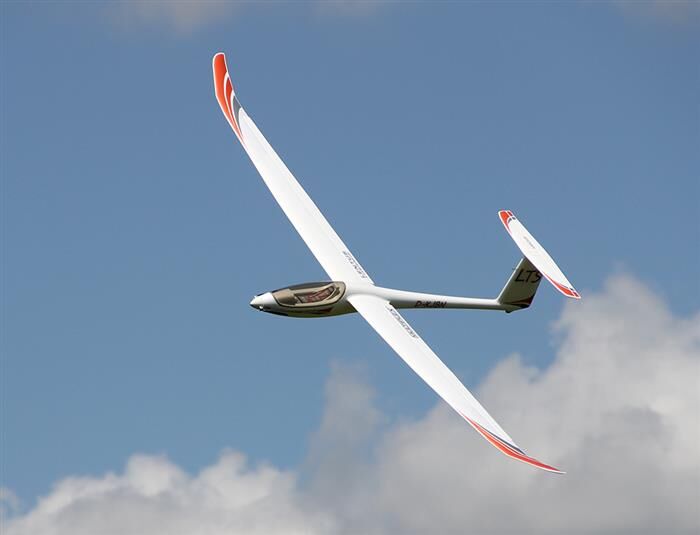 Multiplex 4Klappen Segelflugmodell RR Lentus / 1-00900