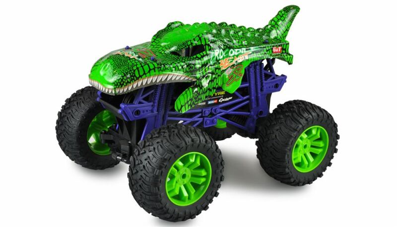 AMEWI Green Crocodile Beast Big Monstertruck 2WD, 1:10 RTR / 22479