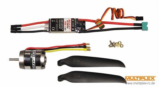 Multiplex Antriebssatz Lentus m. Klappluftschraube 11x7" / 1-01183