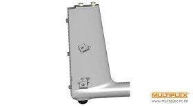 Multiplex Ersatzteil Rumpf Lentus gebaut (ohne RC+Dekor) / 1-01462