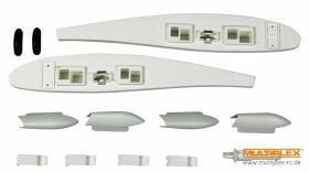 Multiplex Ersatzteil Kunststoffteilesatz Flächen...