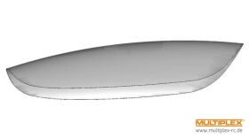 Multiplex Kabinenhaubenglas Lentus (einzeln) / 1-01466
