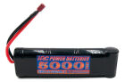 HRC Racing Akku 7 Zellen HRC Power Akku 5000 NiMH 8.4V 5000mAh Flat Stick Ultra T (Deans Kompatible) Stecker / HRC01750FD
