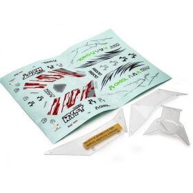 Axial Karosserie Panel (transparent) RBX10 (Satz) /...