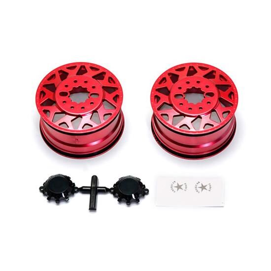 CEN American Force H01 CONTRA Wheel (Red, w/ blk cap) / CD0601