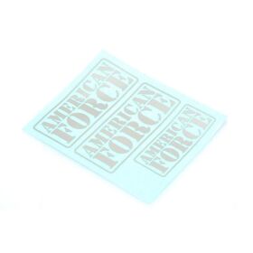 CEN American Force Decal (silver) / CD0962