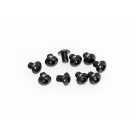 CEN M3x4mm Button Head Hex Socket Screw (10pcs) / G36370