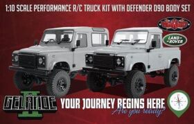 RC4WD Gelande II Truck Kit W/ 2015 Land Rover Defender /...