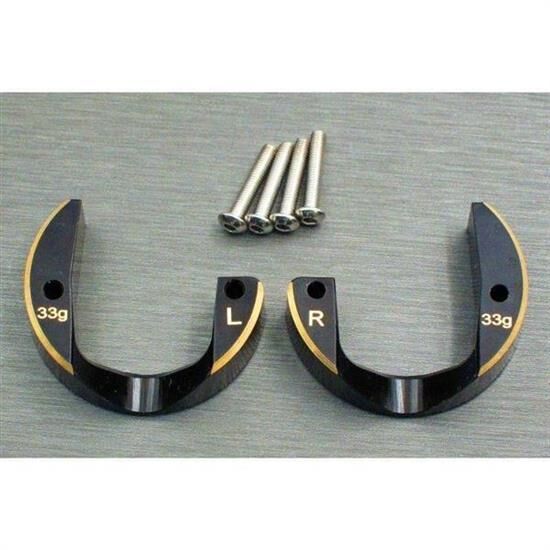 SAMIX SCX10-3 brass portal cover 33g only / SAMscx3-4012b