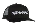 TRAXXAS TRUCKER HAT CURVED BILL BLACK / TRX1182-BLK