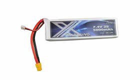 AMEWI LiPo Akku 2S 7,4V 5000mAh 40C Softcase, XT60 / 28931