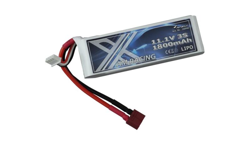 AMEWI LiPo Akku 3S 11,1V 1800mAh Softcase, DEANS / 28940