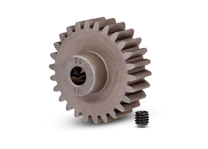 TRAXXAS Maxx HOSS Gear 26-T pinion (1.0 metric pitch) (fits 5mm shaft)/ set screw / TRX6497