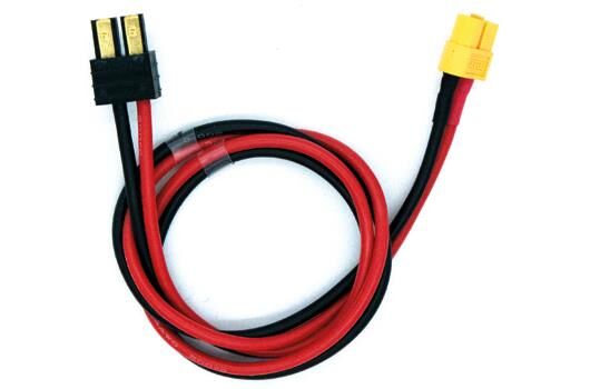 HRC Racing Ladekabel Gold XT60 Ladestecker zu TRX Stecker 600mm / HRC9615-6