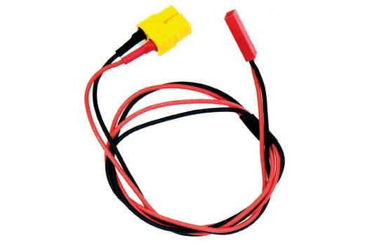 HRC Racing Ladekabel Gold XT60 Ladestecker zu BEC JST Stecker 600mm / HRC9617-6