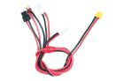 HRC Racing Ladekabel Gold XT60 Ladestecker zu Tamiya / Mini Tamiya / TRX / Ultra T (Deans Kompatible) Stecker 600mm / HRC9623-6