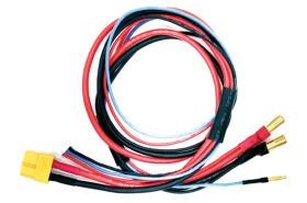 HRC Racing Ladekabel XT60 Ladestecker zu 5mm & JST Balancer Stecker für Hardcase Akku 600mm / HRC9659-6
