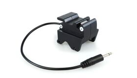 AMEWI Elektronisches Schnellwechselsystem für Bagger 1:14 CNC Aluminium, schwarz / 28367