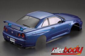 KillerBody Nissan Skyline R34 Karosserie 1:10 Touring und...